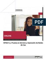 mf0613 - 2 Puesta en Servicio y Operacion de Redes de Gas Online