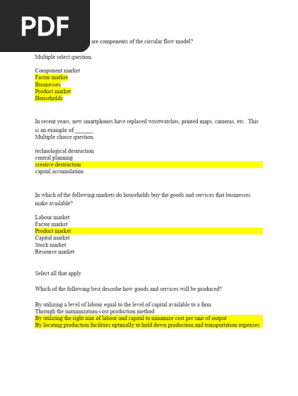 Economic | PDF | Supply And Demand | Externality