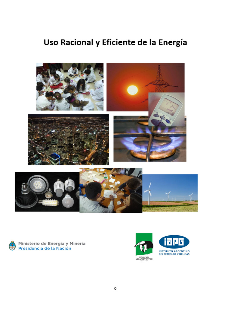 Uso Eficiente de la Energía: Guía Educativa | PDF | Energía renovable ...