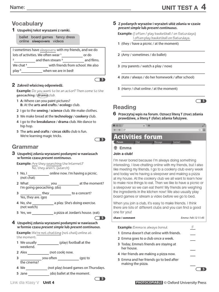 Link L5 U4 Unit Testa Pdf