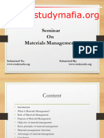 Materials Management PPT 1