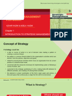 Strategic Management - Module I