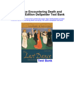 Last Dance Encountering Death and Dying 10Th Edition Despelder Test Bank Full Chapter PDF