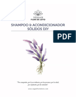 Manual Shampoo y Acondicionador Solidos