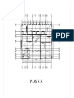 Plan de Coffrage-Plan de RDC