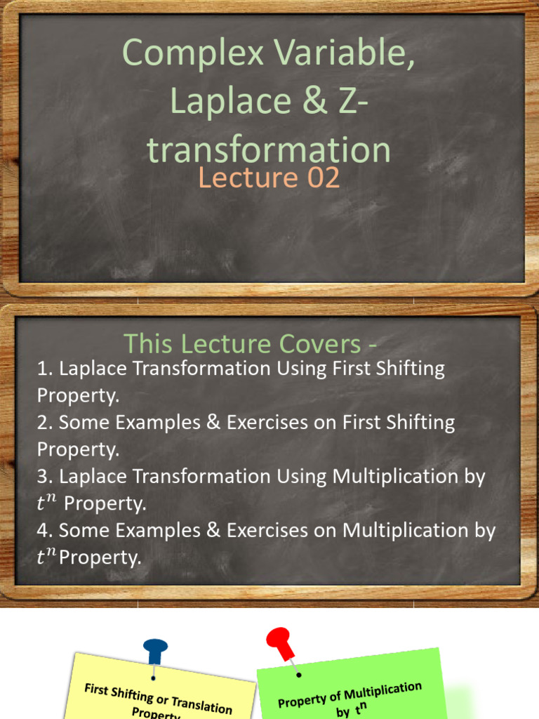 Math3 Lecture02 Pdf Laplace Transform Mathematical Physics