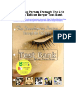 Ebook Developing Person Through The Life Span 9Th Edition Berger Test Bank Full Chapter PDF