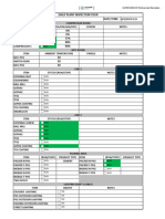 Name: Date/Time: Daily Plant Inspection Tour: False False