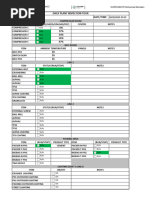 Name: Date/Time: Daily Plant Inspection Tour: False