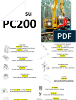 Peças Importantes Manual V4 - Komatsu - PC200