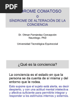 Valoración del Estado de Conciencia | PDF | Conciencia | Enfermedades y ...