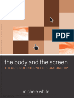 White, Michele. The Body and The Screen