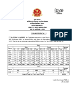 SSC GD Post Details 2022