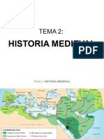 TEMA 2 Historia Medieval 2 BAC