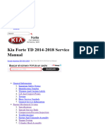 Kia Forte TD 2014-2018 Service Manual