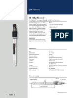 Catalog Excerpt-SE 555 PH Sensor (VP) - En-Knick