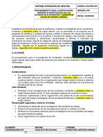 Sig-Pro-023 Procedimeinto de Notificacion e Investigacion de Accidentes V.3