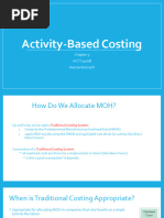 Chapter 5 - Activity-Based Costing