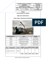 Pt-Prp-Clim-21 Izaje, Carga y Traslado de Materiales (Clima)