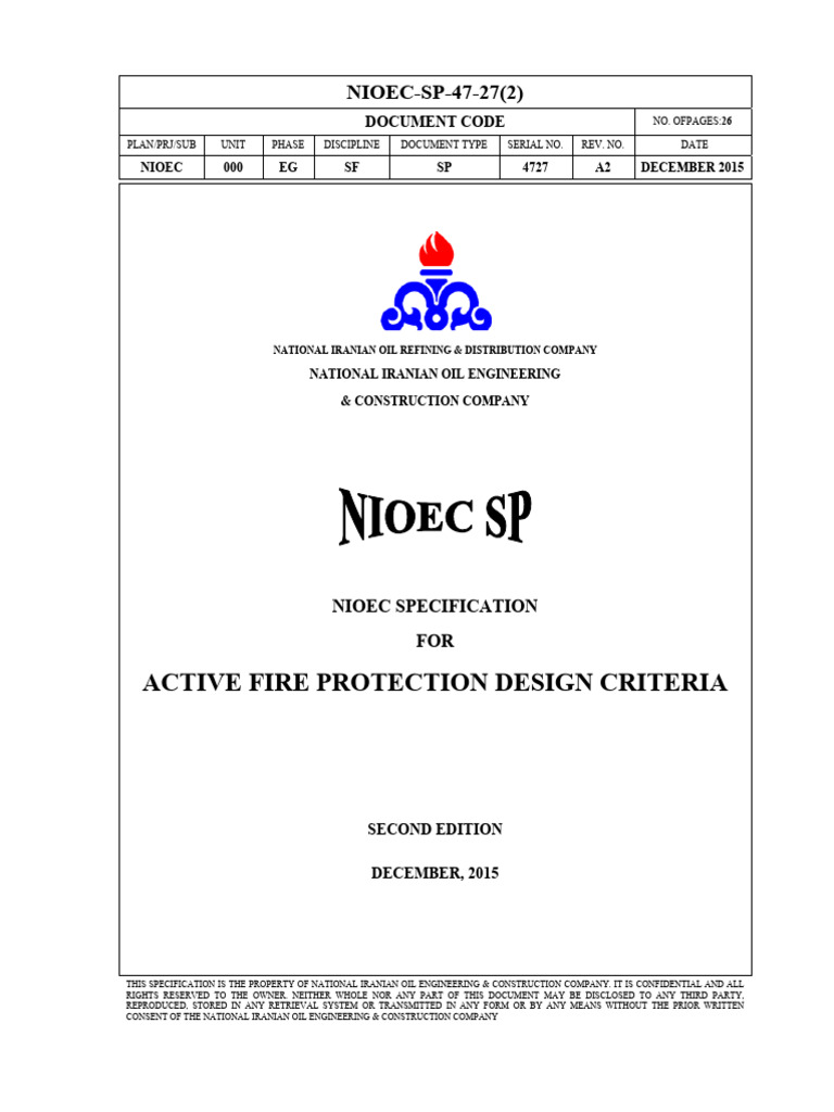 Nioec SP 47 27 | PDF | Pump | Firefighting
