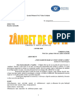 0 1 1 Iunie Zambet de Copil Proiect Educational