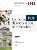 La Ruina, El Diseño y Los Materiales