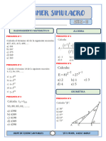 Primer Simulacro Académico - C