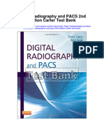 Ebook Digital Radiography and Pacs 2Nd Edition Carter Test Bank Full Chapter PDF