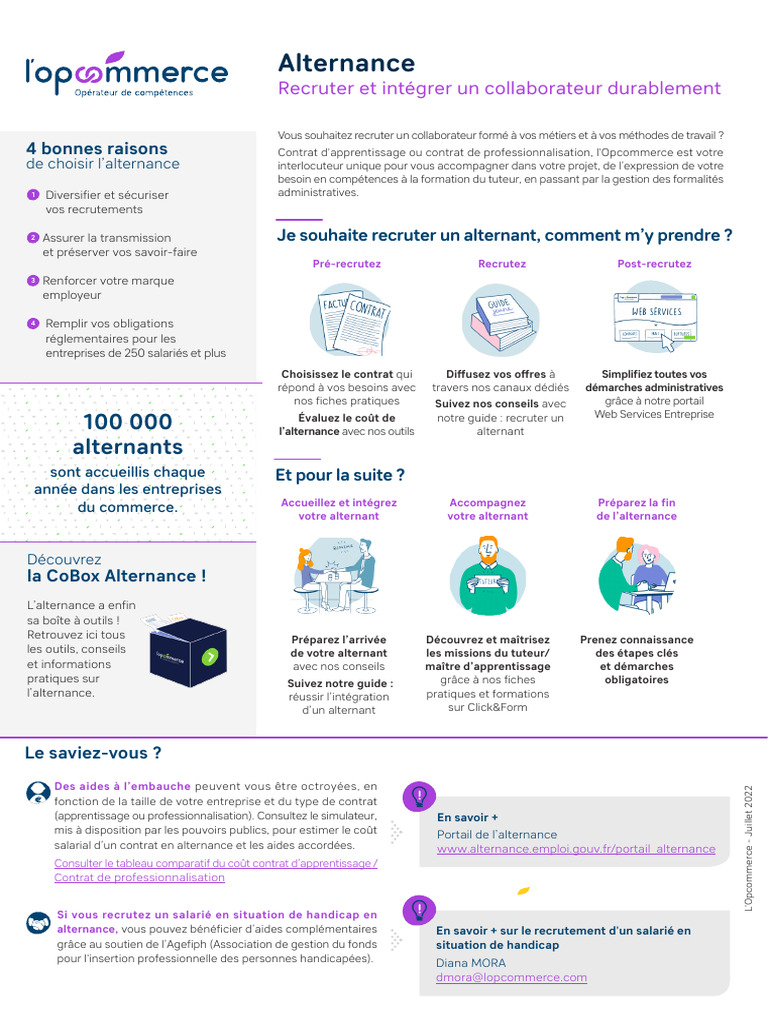 Recruter un alternant efficacement | PDF | Invalidité | Business