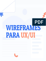 Wireframes para UX - UI
