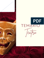 Temario - Teatro 