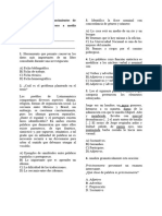 Evaluación de Los Conocimientos de Español para El Ingreso A Media Superior