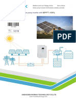 Solar Pump Inverter MAX500-PV Operation Guide