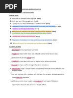 Revision Sheet 351