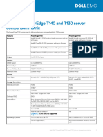 Server Generation Comparison Matrix t140