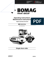 Bomag BW213DH-3 Operators and Maintenance Manual