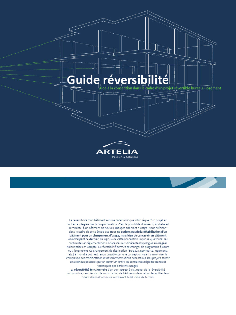 Guide de conception réversible pour bâtiments | PDF | Logement | Réemploi
