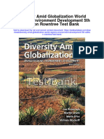 Ebook Diversity Amid Globalization World Regions Environment Development 5Th Edition Rowntree Test Bank Full Chapter PDF