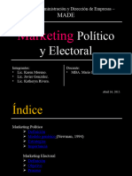 Marketing Politico y Electoral