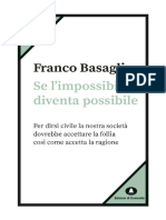 Basaglia, Franco - Se L'impossibile Diventa Possibile (Ed. Comunità, 2018)