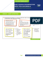 Egzamin 8-Klasisty - Rozumienie Tekstów Pisanych