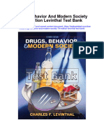 Ebook Drugs Behavior and Modern Society 7Th Edition Levinthal Test Bank Full Chapter PDF
