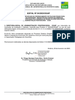 EDITAL No 04 - 2023 - DGAP PSS DOCENTES Alteração de Edital 2