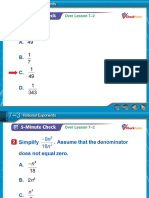 PowerPoint 7.3 Rational Exponents