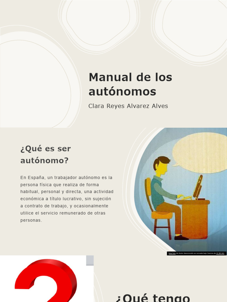 Ejemplo de trabajo autónomo en España | PDF | Economía demográfica