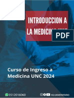Introduccion A La Medicina Unc 2024 - HQ Universitario