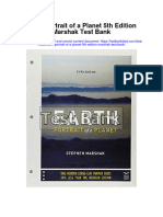 Ebook Earth Portrait of A Planet 5Th Edition Marshak Test Bank Full Chapter PDF
