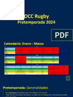 OCC Rugby 2024 - Pretemporada
