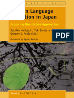 (Critical New Literacies_ the Praxis of English Language Teaching and Learning (Pelt)) Sachiko Horiguchi, Yuki Imoto, Gregory S. Poole (Eds.)-Foreign Language Education in Japan_ Exploring Qualitative