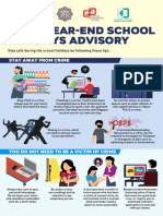 Joint School Advisory For December Holidays 2023